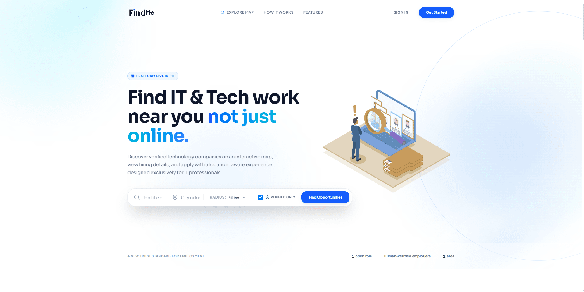 FindMe preview